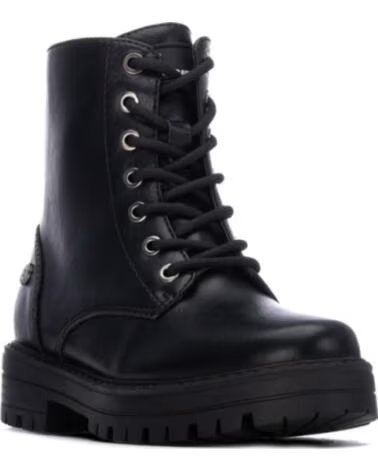 XTI BOTINS PLANOS NINO 154046 PRETO NEGRO