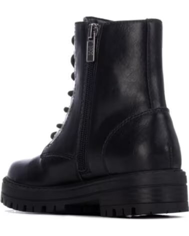 XTI BOTINS PLANOS NINO 154046 PRETO NEGRO