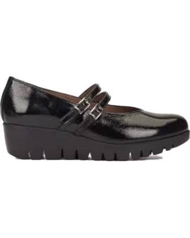 WONDERS ZAPATOS PLANOS 33362 NEGRO