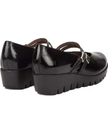 WONDERS ZAPATOS PLANOS 33362 NEGRO