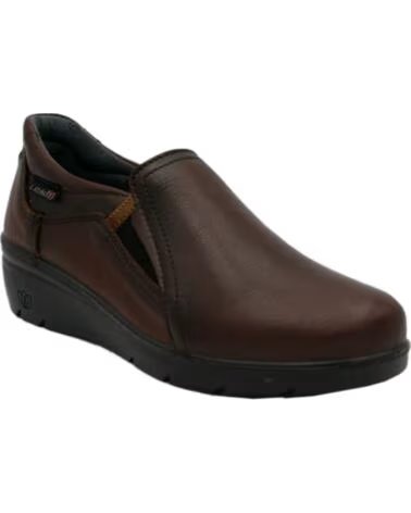 ZAPATOS CASUALES DE MUJER LAURA AZAÑA 26801 EN CUERO MARRóN