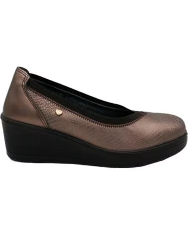 ZAPATOS PLANOS 28900 BRONCE MARRóN