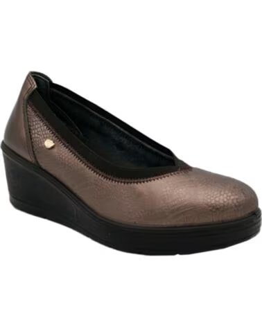 ZAPATOS PLANOS 28900 BRONCE MARRóN
