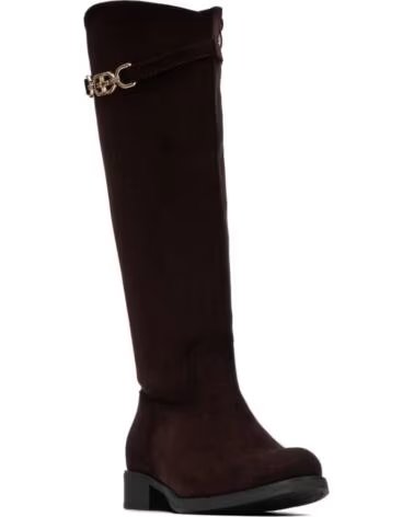 BOTAS ALTAS XTI 130786 ESTILO CLÁSICO EN COLOR MARRÓN CON DETALLE DE HEBILLA MARRON