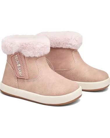CONGUITOS BOTINES BAREFOOT BEBÉ TESH520001 FUR ROSA PINK