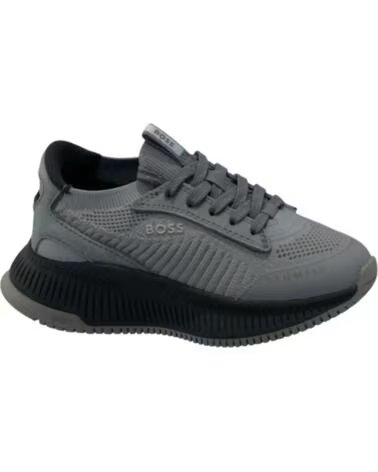 BOSS ZAPATILLAS GRISES PARA NIÑO JUNIOR GRIS