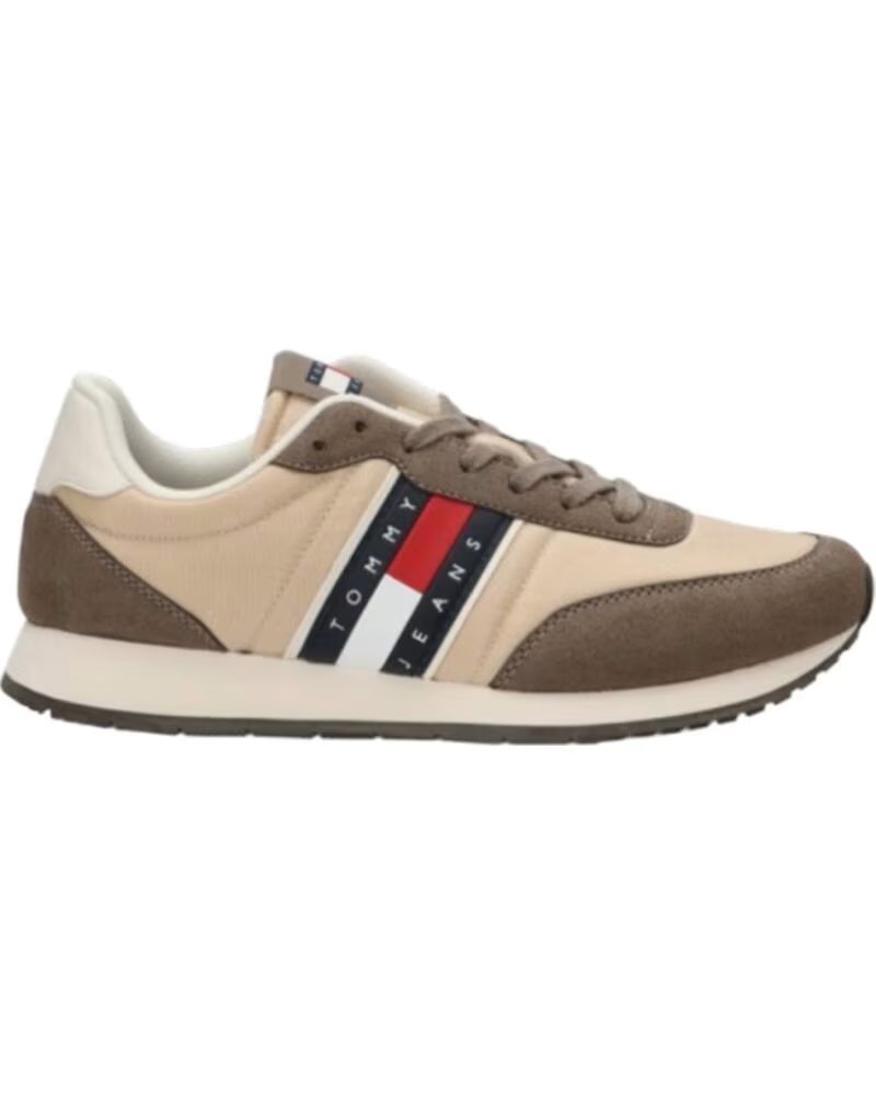 TOMMY JEANS ZAPATILLAS CORE CLASSIC PARA HOMBRE EN MARRÓN MARRON