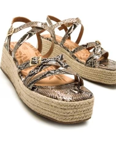 WEDGE PLATFORM SANDAL MTNG 59900 BEIGE