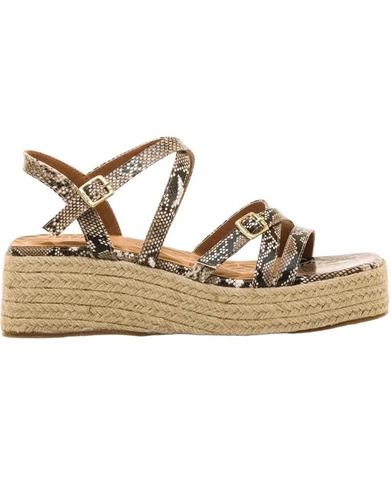 WEDGE PLATFORM SANDAL MTNG 59900 BEIGE