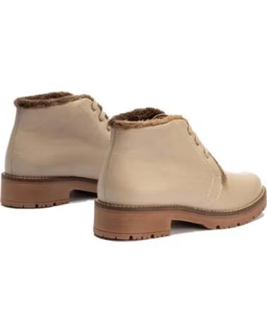 PITILLOS BOTINES PLANOS MUJER 11566 TAUPE MARRóN