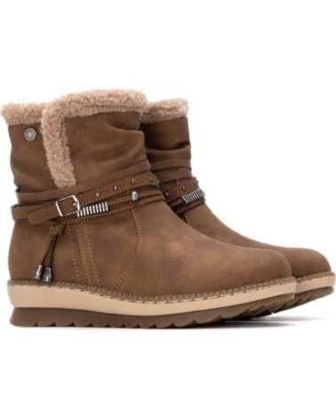 REFRESH BOTINES PLANOS MUJER 173250 MARRON MARRóN