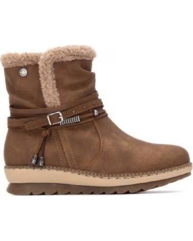 REFRESH BOTINES PLANOS MUJER 173250 MARRON MARRóN