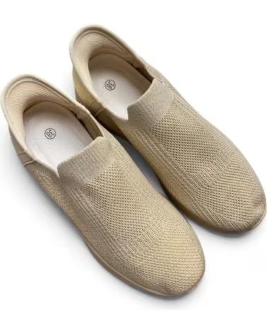 TIMBOS WOMEN´S ELASTIC TEXTILE SNEAKERS 133659 BEIGE
