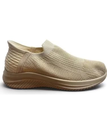 TIMBOS WOMEN´S ELASTIC TEXTILE SNEAKERS 133659 BEIGE