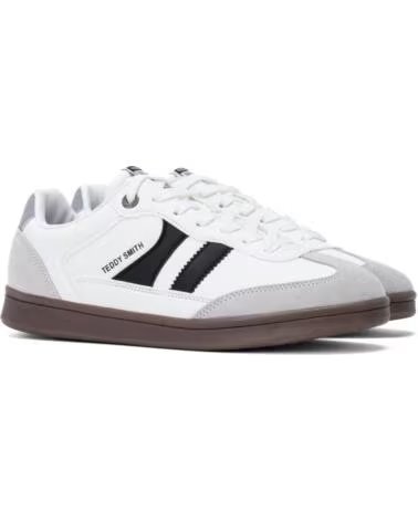 SAPATILHAS CASUAL TEDDY SMITH 121011 BRANCO BLANCO