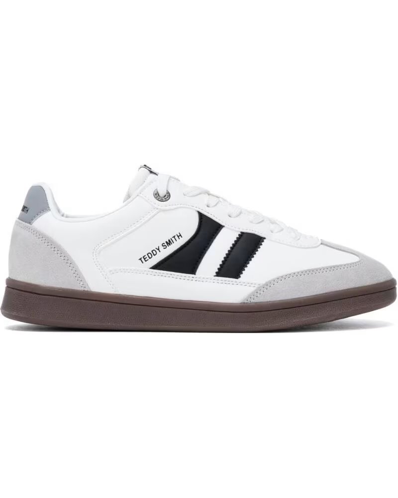 SAPATILHAS CASUAL TEDDY SMITH 121011 BRANCO BLANCO