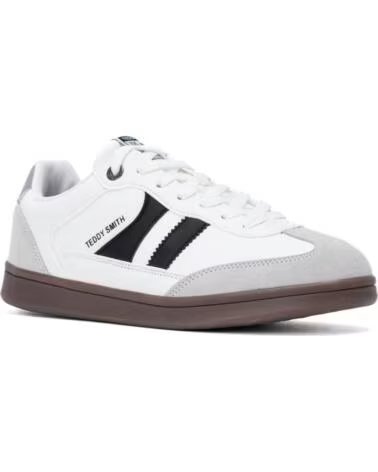 SAPATILHAS CASUAL TEDDY SMITH 121011 BRANCO BLANCO