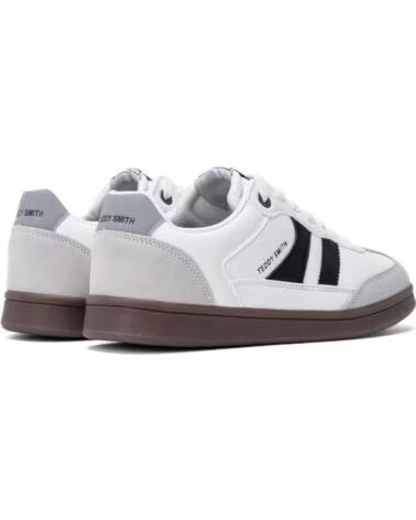 SAPATILHAS CASUAL TEDDY SMITH 121011 BRANCO BLANCO