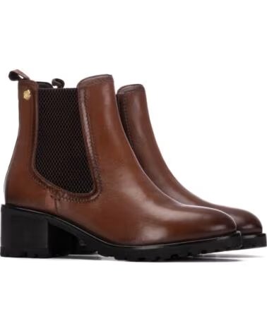 BOTINES DE PIEL CARMELA 164000 CAMEL