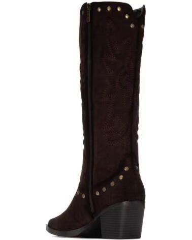 XTI BOTAS DE TACÓN MUJER 146508 ESTILO COWBOY ANTE SINTÉTICO MARRÓN MARRON