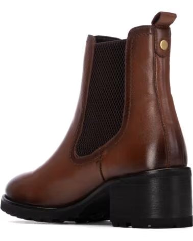 BOTINES DE PIEL CARMELA 164000 CAMEL