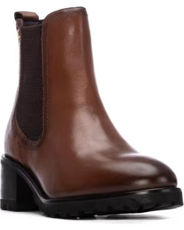 BOTINES DE PIEL CARMELA 164000 CAMEL