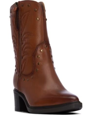 BOTAS ESTILO COUNTRY EM PELE CARMELA 164251 COR CAMEL