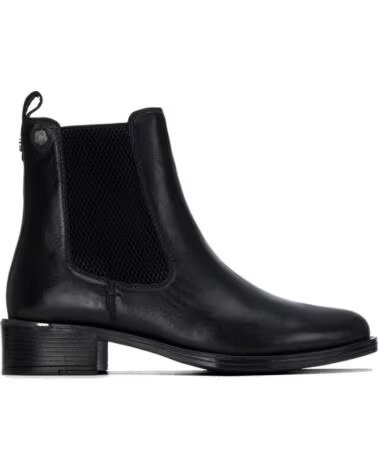 LEDER STIEFELETTEN CARMELA 164006 SCHWARZ NEGRO