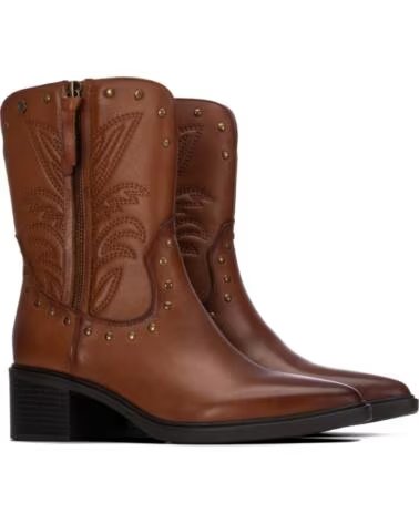 BOTAS ESTILO COUNTRY EM PELE CARMELA 164251 COR CAMEL