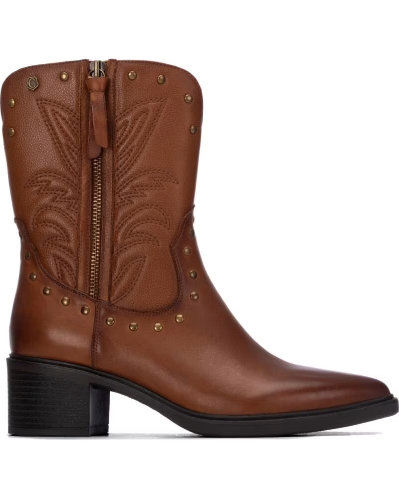 BOTAS ESTILO COUNTRY EM PELE CARMELA 164251 COR CAMEL