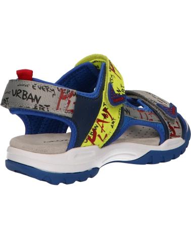 Sandalen für Junge GEOX J920RA 05415 J BOREALIS C4502 NAVY-FLUO