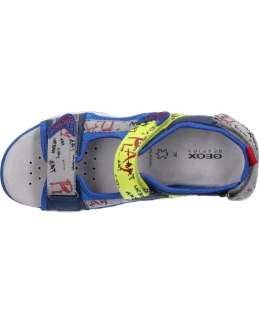 Sandalen für Junge GEOX J920RA 05415 J BOREALIS C4502 NAVY-FLUO