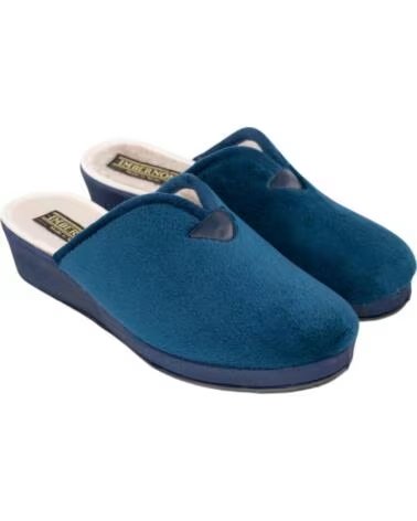 SEVILLAS WOMEN´S HIGH WEDGE HOUSE SLIPPER 694 MARINO