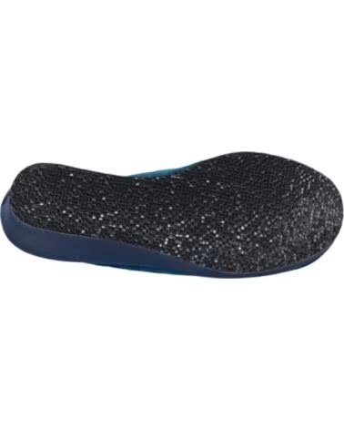 SEVILLAS WOMEN´S HIGH WEDGE HOUSE SLIPPER 694 MARINO