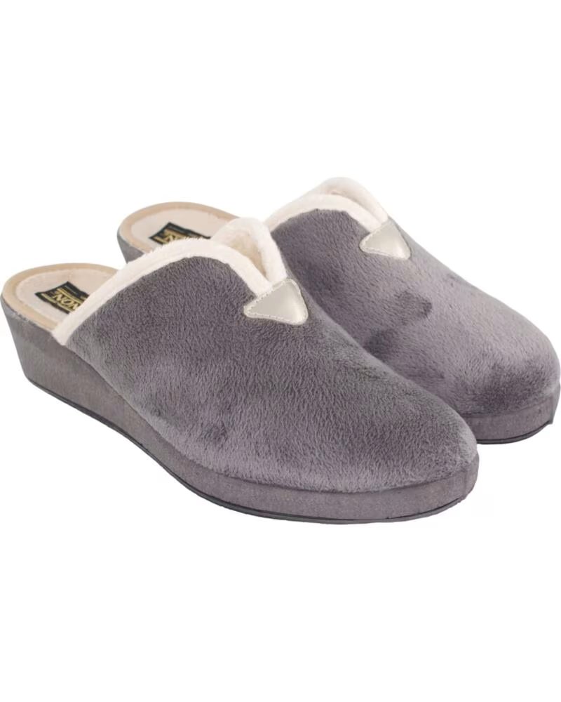 SEVILLAS ZAPATILLA DE CASA CON CUNA ALTA 694 PARA MUJER GRIS