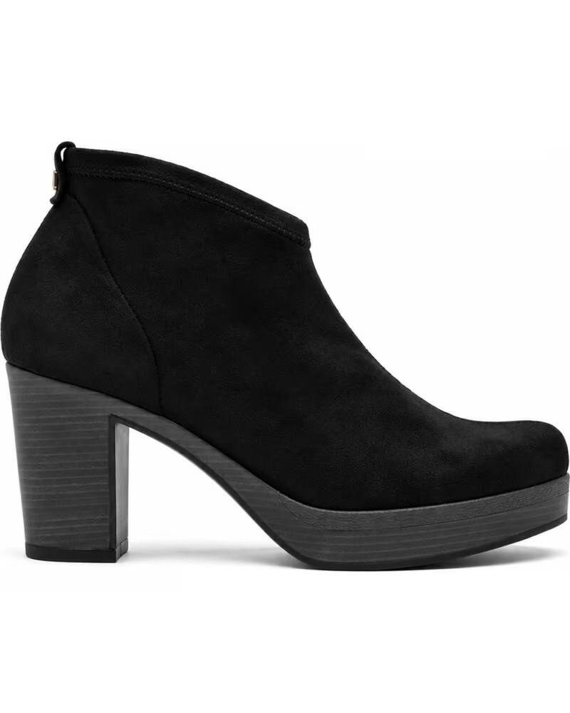PEDRO MIRALLES BOTINES MUJER WEEKEND 22575 ADANA NEGRO
