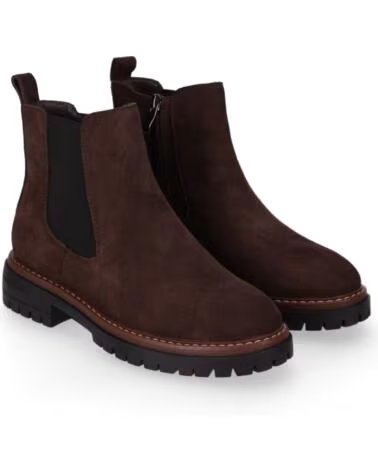 CHIKA10 SABELA 06 BOTINES PLANO MARRÓN MARRON-BROWN