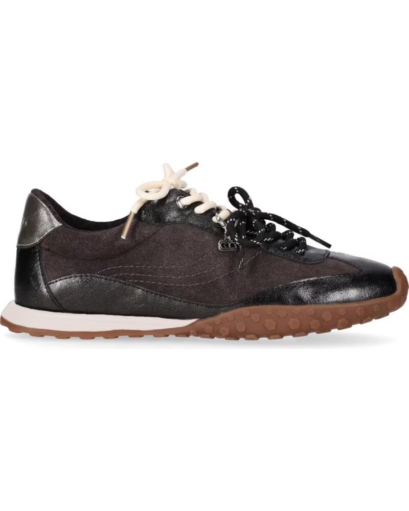 ZAPATILLAS DEPORTIVAS DE PIEL PARA MUJER CHIKA10 VEGA 01 GRIS GRIS-GREY