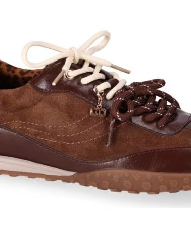 CHIKA10 VEGA 01 BASKETS SPORT EN CUIR ET CROÛTE DE POUR FEMME CUERO-TAN