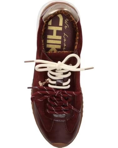 CHIKA10 VEGA 01 DEPORTIVOS SERRAJE MUJER BURDEOS BURDEOS-BURGUNDY