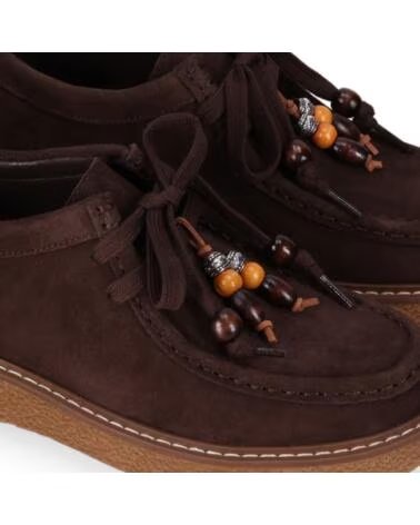 CHIKA10 MILEY 01 FLACHE DAMENSCHUHE AUS VELOURSLEDER BRAUN MARRON-BROWN