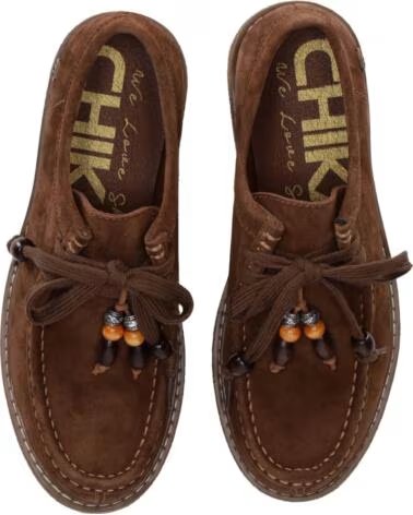CHIKA10 MILEY 01 VELOURSLEDER SCHUHE CUERO TAN CUERO-TAN