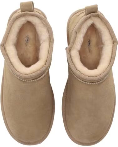 CHIKA10 SIDNEY 01 BOTINES PLATAFORMA MUJER SERRAJE BEIG-BEIGE