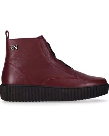 BOTINES DE PIEL PLANO RE TIPUANA CHIKA10 BURDEOS BURDEOS-BURGUNDY