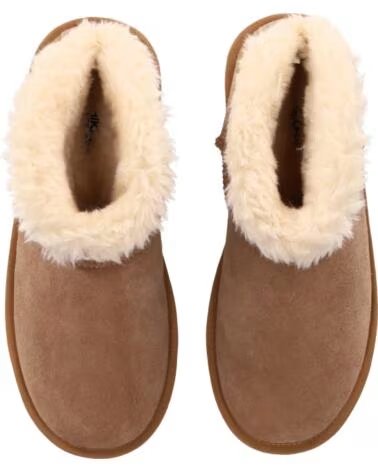 CHIKA10 DARWIN 01 BOTINES DE SERRAJE PLANO MUJER CAMEL CAMEL-CAMEL