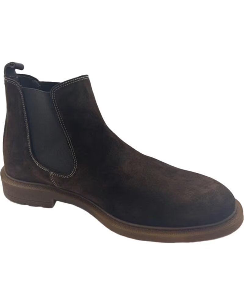 CHIKA10 ST JEY 09 BOTINES SERRAJE HOMBRE MARRÓN MARRON-BROWN