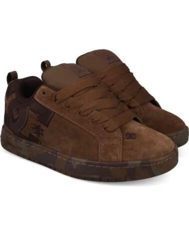 DC SHOES BASKETS COURT GRAFFIK BROWN EDYS100014-214