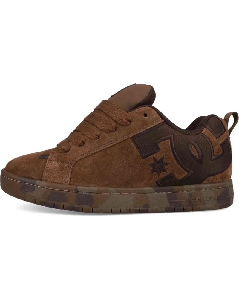 DC SHOES BASKETS COURT GRAFFIK BROWN EDYS100014-214