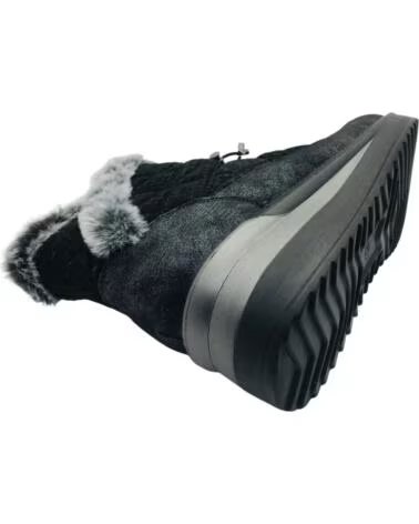 MYSOFT BOTIN MUJER PELO 26M577 NEGRO