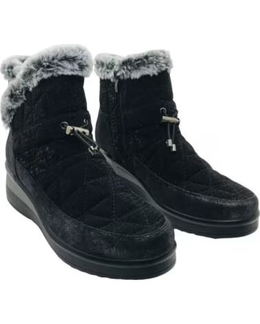 MYSOFT BOTIN MUJER PELO 26M577 NEGRO